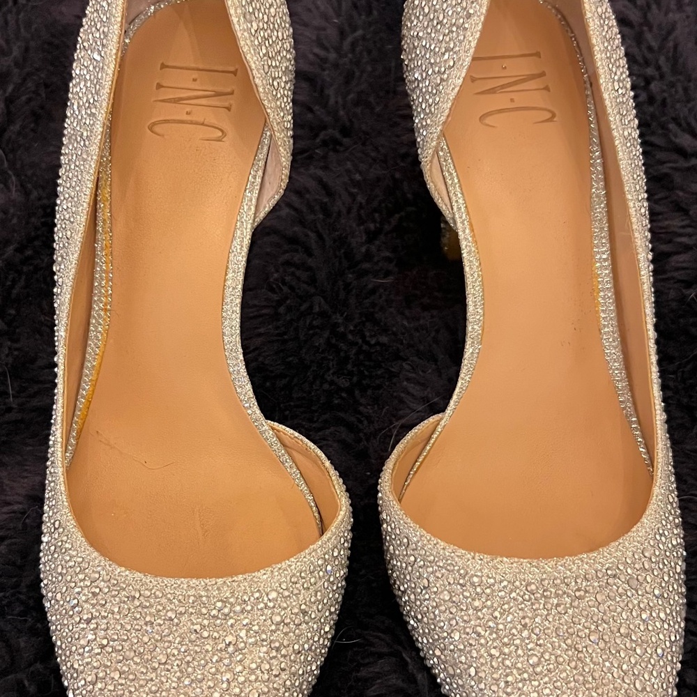 Studded Rhinestone heels